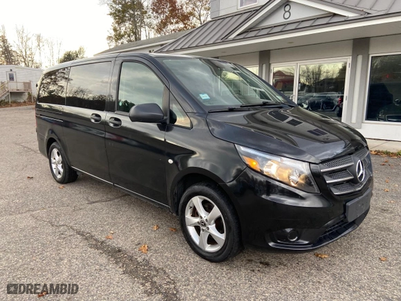 2018 Mercedes-Benz Metris Passenger Van with VIN WD4PG2EE1J3459506, listed as a Copart auction lot 76691473 with 130,235 mi miles. Bid and sale history available at carsss.com. Image 1.