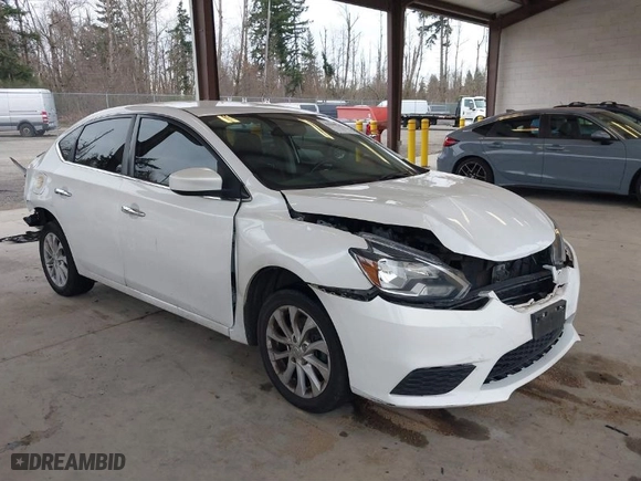 2018 Nissan Sentra SV with VIN 3N1AB7AP5JY225477, listed as a IAAI auction lot 41830745 with 117,934 mi miles. Bid and sale history available at carsss.com. Image 1.