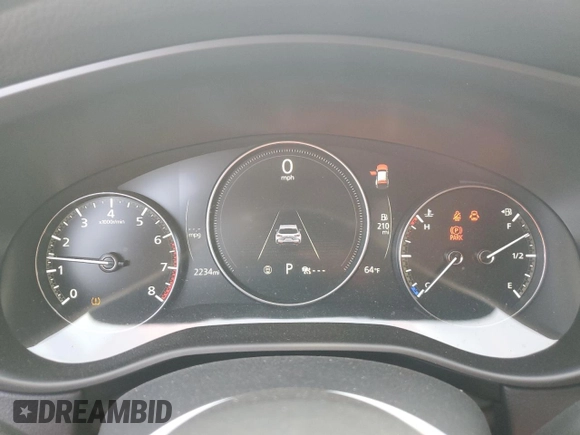 2024 Mazda CX-50 2.5 Turbo with VIN 7MMVABXY3RN227774, listed as a Copart auction lot 70405304 with 2,234 mi miles and Salvage Title. Bid and sale history available at DreamBid. Image 9.
