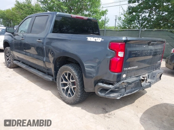 2019 Chevrolet Silverado 1500 Custom with VIN 3GCPYBEH9KG238011, listed as a IAAI auction lot 41937367 with 92,081 mi miles and . Bid and sale history available at DreamBid. Image 3.