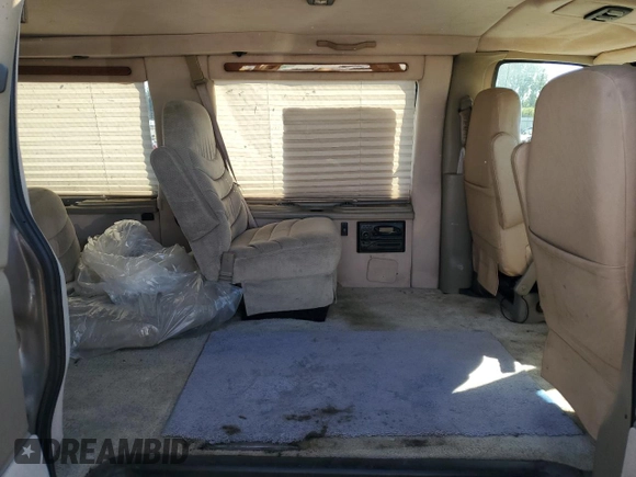 2000 Chevrolet Express Cargo Van w/YF7 with VIN 1GBFG15R3Y1178997, listed as a Copart auction lot 77407294 with 0 mi miles and Salvage Title. Bid and sale history available at carsss.com. Image 11.