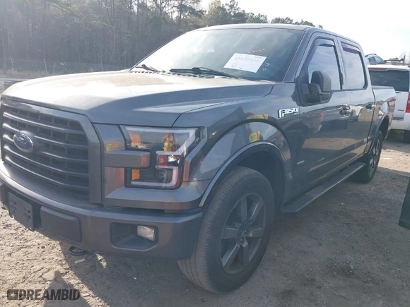 2017 Ford F-150 XL with VIN 1FTEW1EG8HFC16851, listed as a IAAI auction lot 41838958 with 186,709 mi miles. Bid and sale history available at carsss.com. Image 2.
