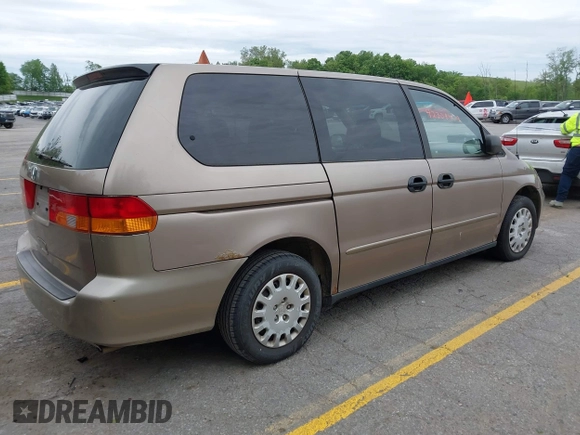 2003 Honda Odyssey LX z VIN 5FNRL18513B106306, wystawiony jako IAAI lot #42308429 z przebiegiem Nie podano mil oraz . Historia ofert i sprzedaży dostępna na DreamBid. Obrazek 4.