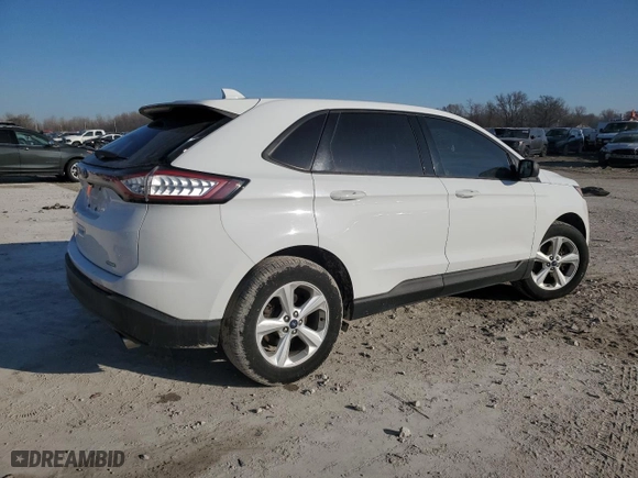 2018 Ford Edge SE with VIN 2FMPK3G92JBC53654, listed as a Copart auction lot 47973165 with 210,145 mi miles and Salvage Title. Bid and sale history available at carsss.com. Image 3.