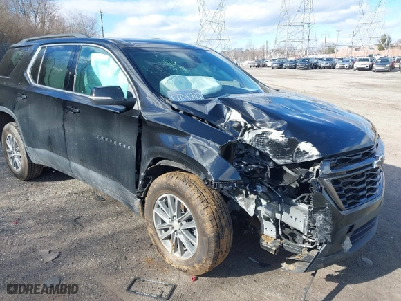 2022 Chevrolet Traverse LT Leather with VIN 1GNEVHKW7NJ174809, listed as a IAAI auction lot 41555992 with 50,154 mi miles. Bid and sale history available at carsss.com. Image 6.