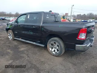 2019 Ram 1500 Big Horn with VIN 1C6SRFFT6KN623770, listed as a IAAI auction lot 41887518 with 46,917 mi miles and . Bid and sale history available at DreamBid. Image 3.