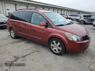 2004 Nissan Quest SE with VIN 5N1BV28U64N324264, listed as a Copart auction lot 79508494 with 0 mi miles and Salvage Title. Bid and sale history available at carsss.com. Image 4.