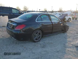 2021 Mercedes-Benz C 300 with VIN W1KWF8EB6MR649617, listed as a IAAI auction lot 41281592 with Not provided miles and . Bid and sale history available at DreamBid. Image 4.