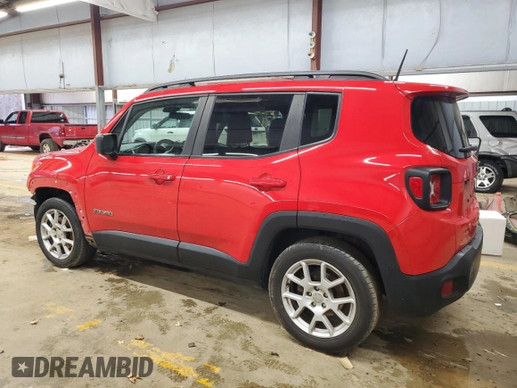 2020 Jeep Renegade Sport with VIN ZACNJAAB3LPL03293, listed as a Copart auction lot 83691994 with 105,208 mi miles and Salvage Title. Bid and sale history available at carsss.com. Image 2.