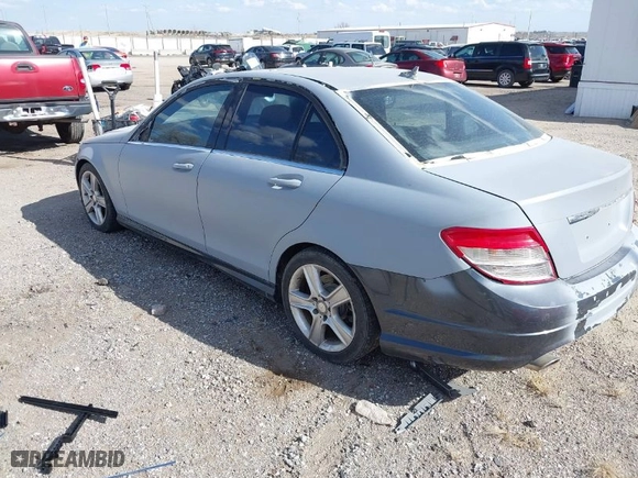 2010 Mercedes-Benz C-Class C 300 Sport with VIN WDDGF8BB8AR124093, listed as a IAAI auction lot 42011142 with 134,683 mi miles. Bid and sale history available at carsss.com. Image 3.