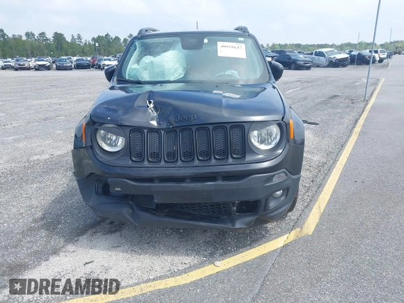2018 Jeep Renegade Latitude with VIN ZACCJABB7JPJ44622, listed as a IAAI auction lot 40818647 with 101,137 mi miles and . Bid and sale history available at DreamBid. Image 12.