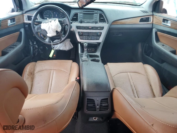 2015 Hyundai Sonata 2.4L Limited with VIN 5NPE34AF1FH194296, listed as a Copart auction lot 77887704 with 126,313 mi miles and Salvage Title. Bid and sale history available at carsss.com. Image 8.