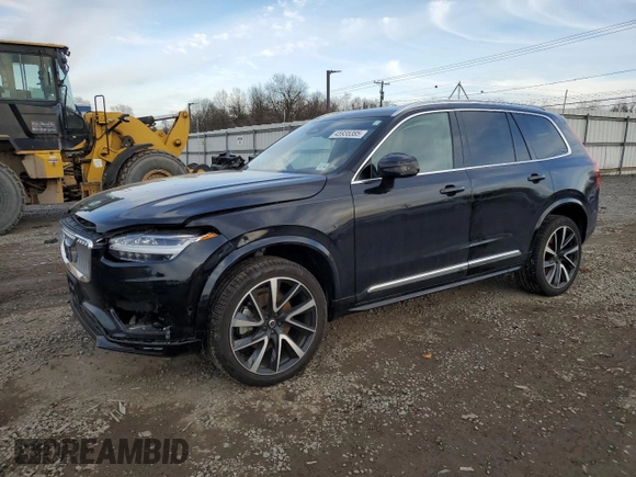 2024 Volvo XC90 Ultimate Bright Theme with VIN YV4062PF5R1185137, listed as a Copart auction lot 45935385 with 15,719 mi miles and Salvage Title. Bid and sale history available at carsss.com. Image 1.