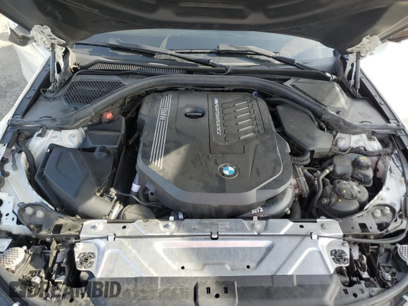 2021 BMW 3 Series M340i xDrive with VIN 3MW5U9J07M8B57210, listed as a Copart auction lot 86221464 with 50,810 mi miles and Salvage Title. Bid and sale history available at carsss.com. Image 12.