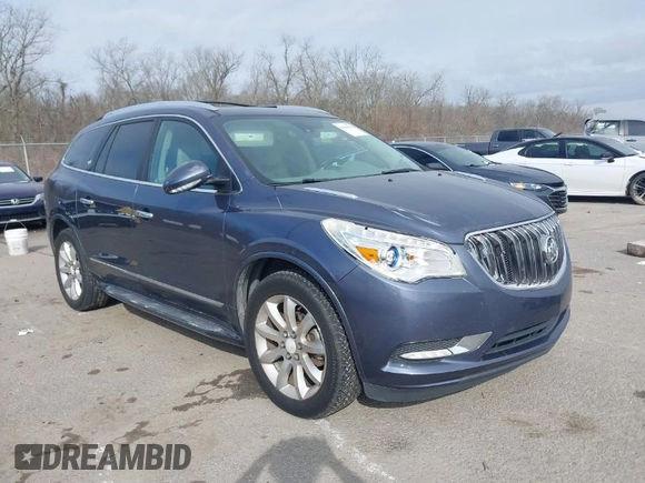 2014 Buick Enclave Premium with VIN 5GAKRCKD1EJ286024, listed as a IAAI auction lot 41644018 with 98,766 mi miles and . Bid and sale history available at DreamBid. Image 1.