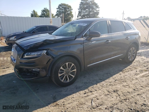 2019 Lincoln Nautilus Select with VIN 2LMPJ8K97KBL17362, listed as a Copart auction lot 68612843 with 71,190 mi miles. Bid and sale history available at carsss.com. Image 1.