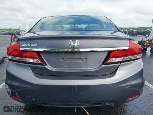 2015 Honda Civic LX with VIN 19XFB2F55FE268061, listed as a IAAI auction lot 42267729 with 122,083 mi miles and . Bid and sale history available at DreamBid. Image 16.