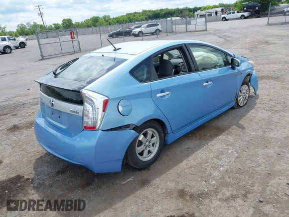 2012 Toyota Prius z VIN JTDKN3DP0C3018925, wystawiony jako IAAI lot #42193139 z przebiegiem 125 900 mil mil oraz . Historia ofert i sprzedaży dostępna na DreamBid. Obrazek 4.