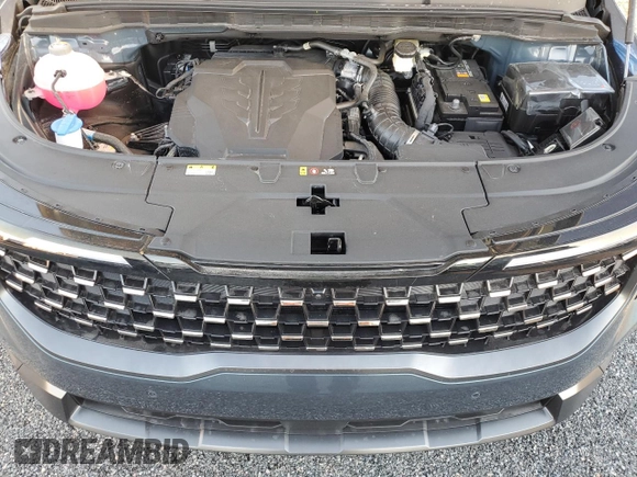 2025 Kia Carnival SX Prestige with VIN KNDNE5K32S6476276, listed as a Copart auction lot 81031514 with Not Provided miles and Salvage Title. Bid and sale history available at DreamBid. Image 12.