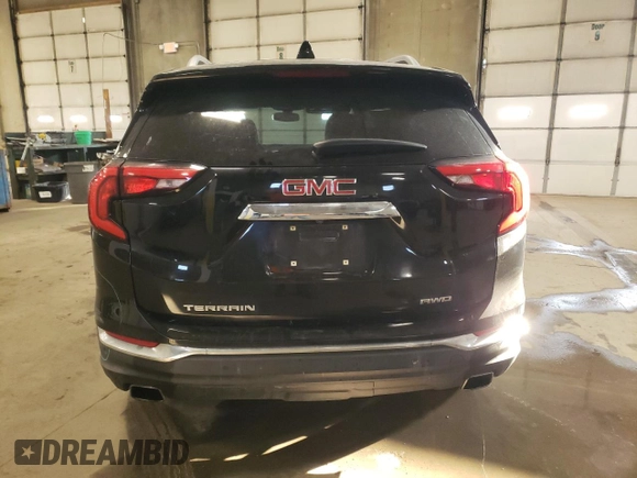 2018 GMC Terrain SLT with VIN 3GKALVEXXJL149278, listed as a Copart auction lot 43474335 with 111,131 mi miles and Salvage Title. Bid and sale history available at carsss.com. Image 6.