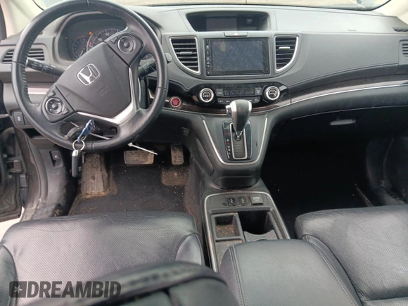 2015 Honda CR-V EX-L with VIN 2HKRM4H77FH674968, listed as a Copart auction lot 51189565 with 68,008 mi miles and Salvage Title. Bid and sale history available at carsss.com. Image 8.