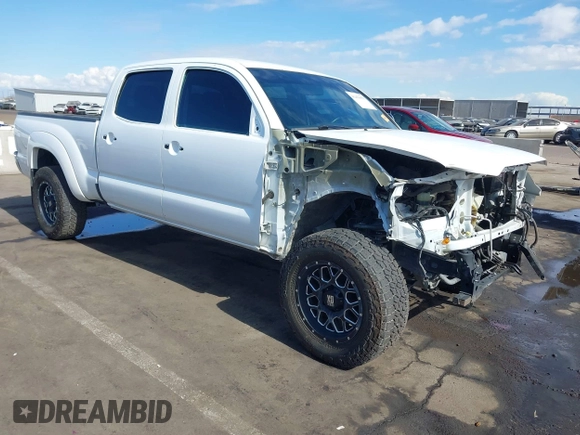 2014 Toyota Tacoma with VIN 3TMMU4FN9EM062808, listed as a IAAI auction lot 41450058 with 192,628 mi miles and . Bid and sale history available at DreamBid. Image 1.