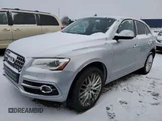 2017 Audi Q5 Premium Plus with VIN WA1M2AFP8HA083375, listed as a Copart auction lot 42129855 with 125,060 mi miles and Non Repairable. Bid and sale history available at carsss.com. Image 1.