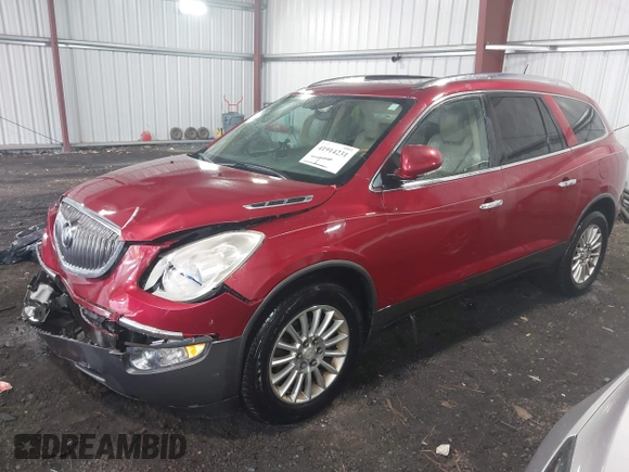 2012 Buick Enclave Leather with VIN 5GAKVCED5CJ125079, listed as a IAAI auction lot 41914231 with 239,869 mi miles. Bid and sale history available at carsss.com. Image 17.