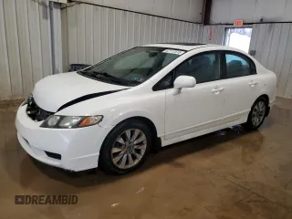 2011 Honda Civic EX-L with VIN 2HGFA1F95BH536106, listed as a Copart auction lot 47117515 with 132,854 mi miles and Salvage Title. Bid and sale history available at DreamBid. Image 1.