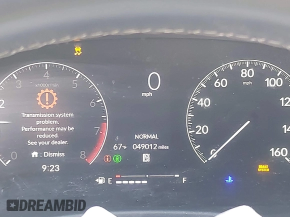 2022 Honda Civic Sport z VIN 2HGFE2F54NH599290, wystawiony jako IAAI lot #42212435 z przebiegiem 49 012 mil mil oraz . Historia ofert i sprzedaży dostępna na DreamBid. Obrazek 7.