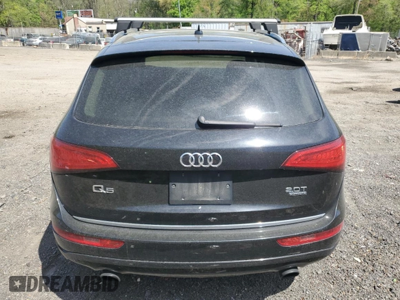 2016 Audi Q5 Premium with VIN WA1C2AFP3GA111576, listed as a Copart auction lot 53887185 with 120,542 mi miles and Salvage title. Bid and sale history available at DreamBid. Image 6.