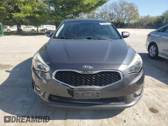2015 Kia Cadenza Premium with VIN KNALN4D73F5195534, listed as a Copart auction lot 75629754 with 79,927 mi miles and Non Repairable. Bid and sale history available at carsss.com. Image 5.