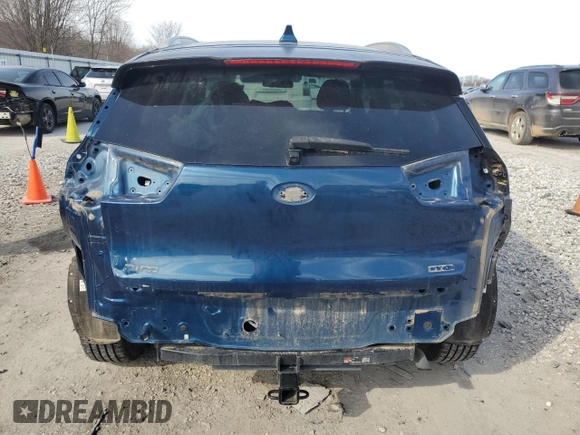 2019 Kia Niro LX with VIN KNDCB3LC4K5223128, listed as a Copart auction lot 45723585 with 110,587 mi miles and Salvage Title. Bid and sale history available at DreamBid. Image 6.