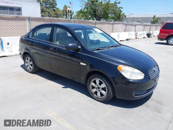 2007 Hyundai Accent GLS with VIN KMHCN46C67U091183, listed as a IAAI auction lot 42564425 with 160,190 mi miles and . Bid and sale history available at DreamBid. Image 1.