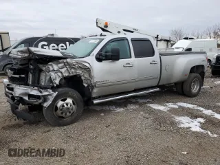 2013 Chevrolet Silverado 3500HD LTZ with VIN 1GC4K1C8XDF163440, listed as a Copart auction lot 41615905 with 85,968 mi miles and Salvage Title. Bid and sale history available at carsss.com. Image 1.