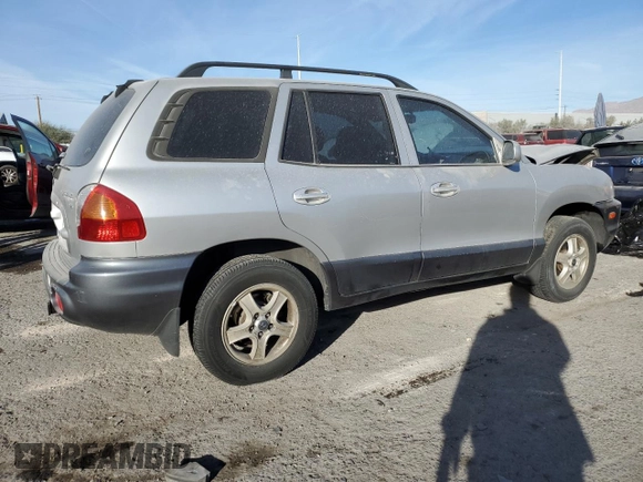2003 Hyundai Santa Fe GLS with VIN KM8SC13D23U445918, listed as a Copart auction lot 87289664 with 201,459 mi miles and Salvage Title. Bid and sale history available at carsss.com. Image 3.