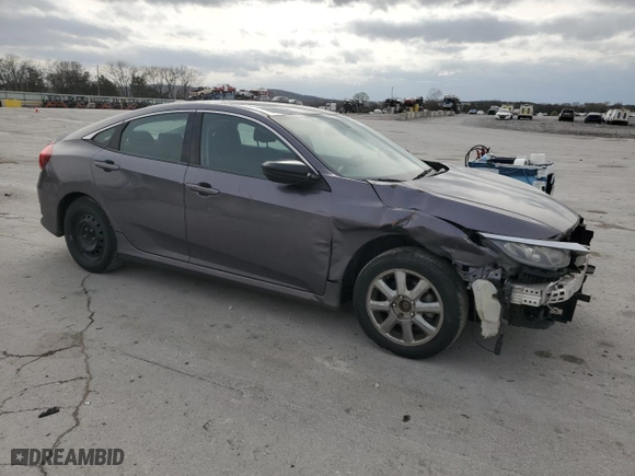 2017 Honda Civic Sedan EX with VIN 19XFC2F72HE051794, listed as a Copart auction lot 49800715 with 231,818 mi miles and Salvage Title. Bid and sale history available at carsss.com. Image 4.