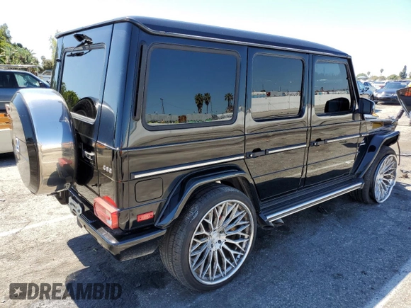 2016 Mercedes-Benz G 63 AMG with VIN WDCYC7DF6GX258987, listed as a Copart auction lot 49115504 with 91,382 mi miles and Salvage title. Bid and sale history available at DreamBid. Image 3.