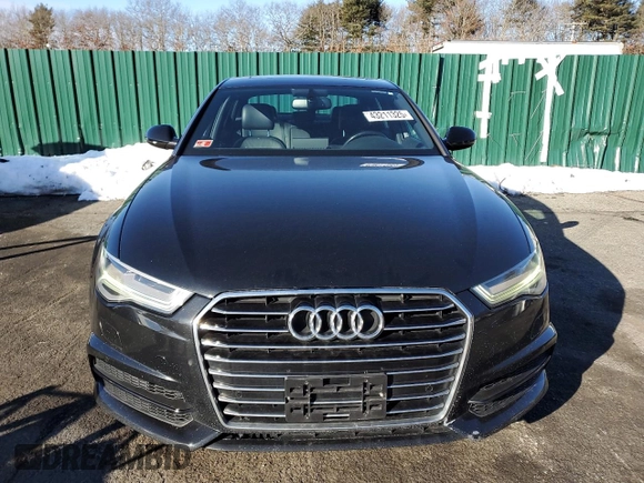 2017 Audi A6 Premium Plus with VIN WAUG8AFCXHN047689, listed as a Copart auction lot 43211325 with 130,169 mi miles and Salvage Title. Bid and sale history available at carsss.com. Image 5.