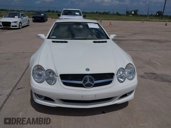 2007 Mercedes-Benz SL 550 with VIN WDBSK71F57F126438, listed as a IAAI auction lot 42743122 with 62,978 mi miles and . Bid and sale history available at DreamBid. Image 6.