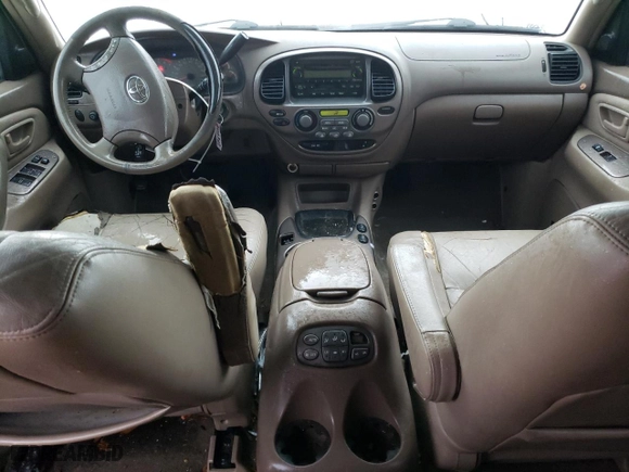 2004 Toyota Sequoia Limited with VIN 5TDZT38A84S211091, listed as a Copart auction lot 86263004 with 291,313 mi miles and Salvage Title. Bid and sale history available at carsss.com. Image 8.