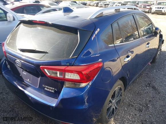2017 Subaru Impreza Limited with VIN 4S3GTAU61H3748390, listed as a IAAI auction lot 40931014 with 135,929 mi miles. Bid and sale history available at carsss.com. Image 4.