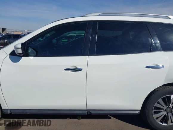 2017 Nissan Pathfinder SV with VIN 5N1DR2MNXHC649092, listed as a IAAI auction lot 41610633 with 185,343 mi miles and . Bid and sale history available at DreamBid. Image 14.