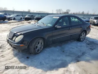 2006 Mercedes-Benz E-Class 3.5L with VIN WDBUF87J36X205484, listed as a Copart auction lot 47924455 with 0 mi miles and Salvage Title. Bid and sale history available at carsss.com. Image 1.
