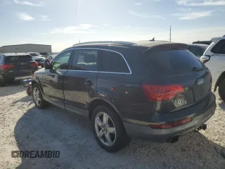 2013 Audi Q7 3.0T Premium Plus with VIN WA1LGAFEXDD011145, listed as a Copart auction lot 49689065 with 147,797 mi miles and Clean Title. Bid and sale history available at carsss.com. Image 2.