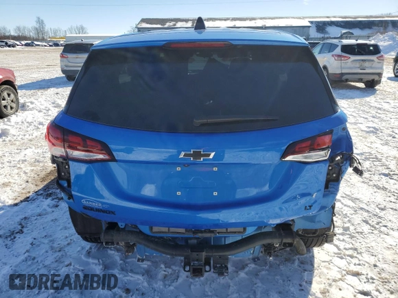 2024 Chevrolet Equinox LT with VIN 3GNAXKEG5RL256563, listed as a Copart auction lot 46363395 with 17,710 mi miles and Non Repairable. Bid and sale history available at DreamBid. Image 6.