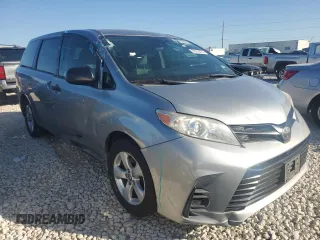 2018 Toyota Sienna L with VIN 5TDZZ3DC4JS925902, listed as a Copart auction lot 85373474 with 109,250 mi miles and Salvage Title. Bid and sale history available at DreamBid. Image 4.