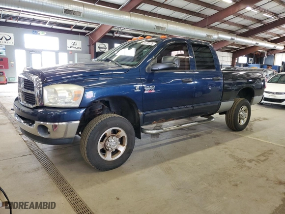 2007 Dodge Ram 2500 Laramie with VIN 1D7KS28A57J606920, listed as a Copart auction lot 51732225 with 229,601 mi miles and Clean Title. Bid and sale history available at carsss.com. Image 1.