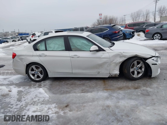 2015 BMW 3 Series 328i xDrive with VIN WBA3B5G52FNS19816, listed as a IAAI auction lot 41494526 with 67,550 mi miles. Bid and sale history available at carsss.com. Image 13.
