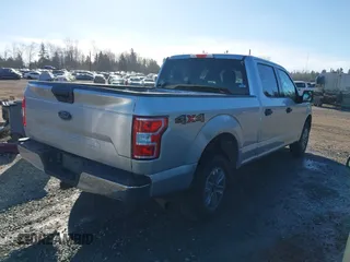 2018 Ford F-150 XL with VIN 1FTFW1E54JFE69982, listed as a IAAI auction lot 41666352 with 80,267 mi miles. Bid and sale history available at carsss.com. Image 4.